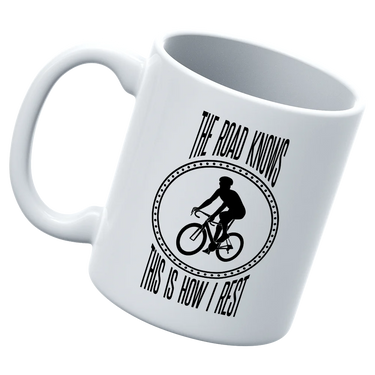 The Road Knows This Is How I Rest White Coffee Mug
